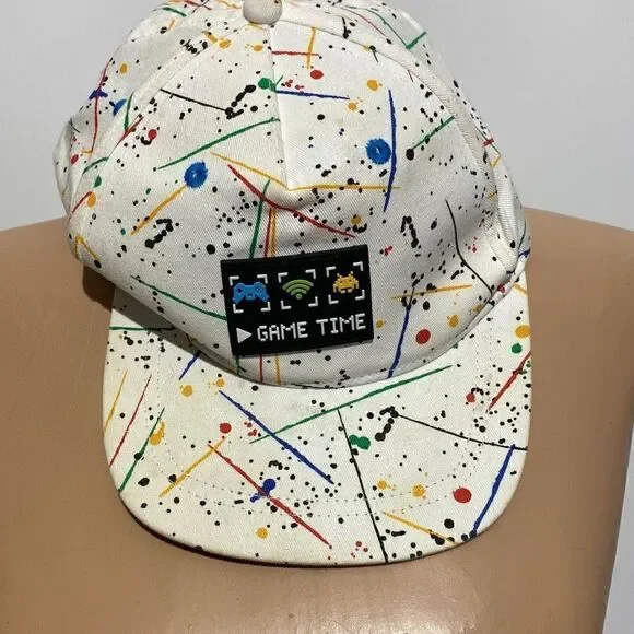 LC Waikiki Unisex Multicolor Meteor Shower Game Time Hip Hop 5 Panel Cap OS - Picture 1 of 9